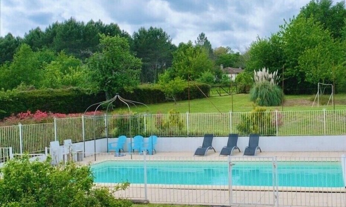 Saint-Jean-dEstissac Maison | Dordogne, Périgord, Paradis, Maison Longère 200m2, 12 pers, piscine, étang privé