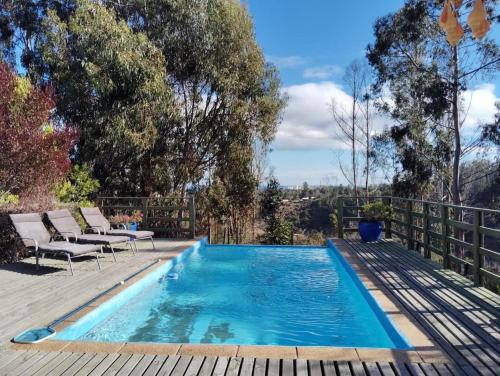 Algarrobo Maison | Dormitorio con baño privado en parcela con piscina
