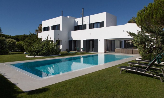 Cabo Roche Villa | Dos Horizontes. Luxury, space, sea views, beach 100m