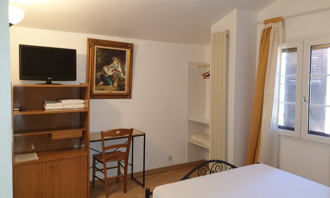 Abbazia Appartement | Chambre double Piscine Plages a 5 mn.
