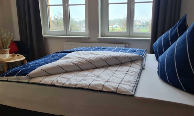 Anklam Appartement | Double room 10 - Altes Lazarett guest house