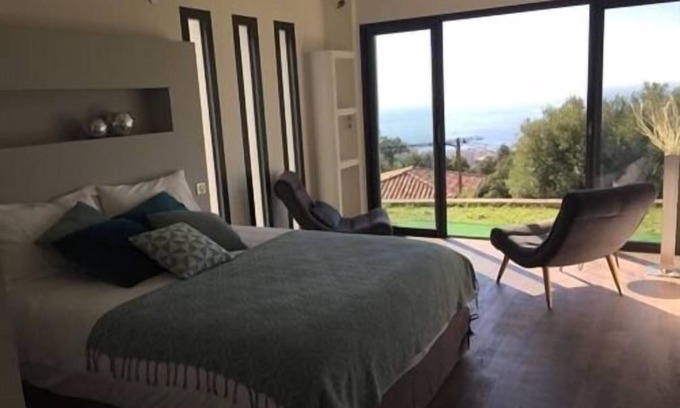 Ville-di-Pietrabugno Maison | Double-de Luxe-Salle d'eau-Vue mer