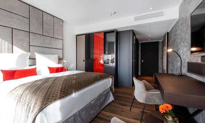 Metternich Maison | Double room Moselkoje with balcony - FÄHRHAUS Koblenz