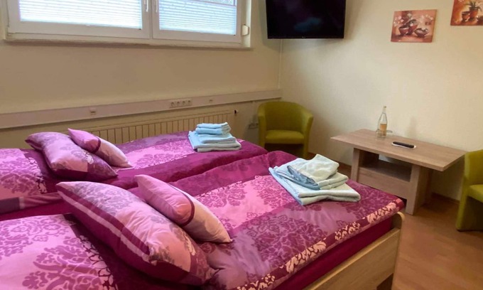 Dreiheide Appartement | Chambre Double - Pension Kristen Au monument Süptitzer Heights
