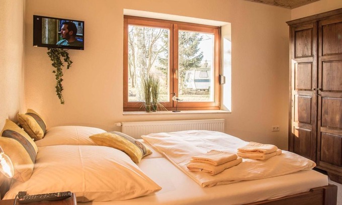 Bahretal Lit Et Petit-Déjeuner | Double room SCHRAMMSTEINE - WITHOUT breakfast - - Pension Am historischen Kalkwerk