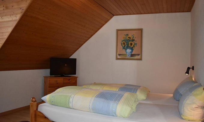 Trittenheim Lit Et Petit-Déjeuner | Chambre Double Douche / WC - Weingut-Gästehaus Hermes-Lex
