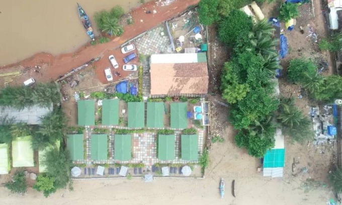 Agonda Maison | Double Room with Balcony and Sea View