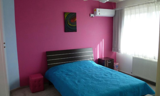 Nicosia Maison | Double room with ensuite bathroom at Datacom building
