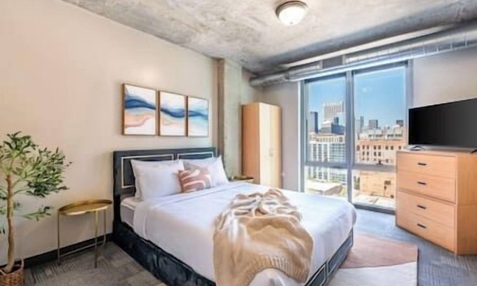 The Loop Copropriété | Downtown 2bd #5 +Gym near Park, Lake, Museums