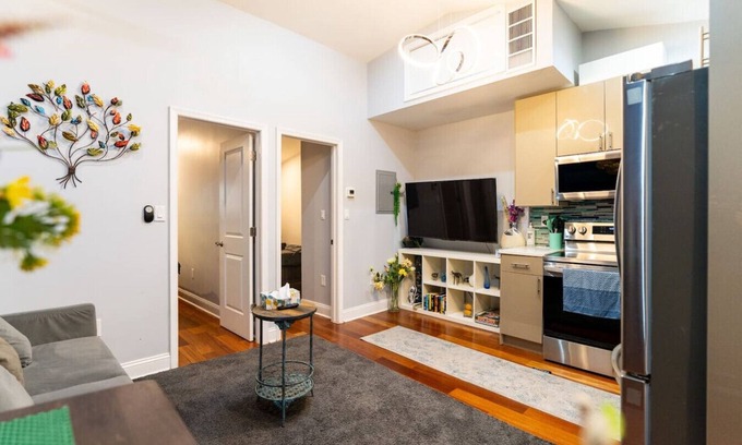 Rittenhouse Row Appartement | Downtown City Hall near Kimmel Center 2BD Suite