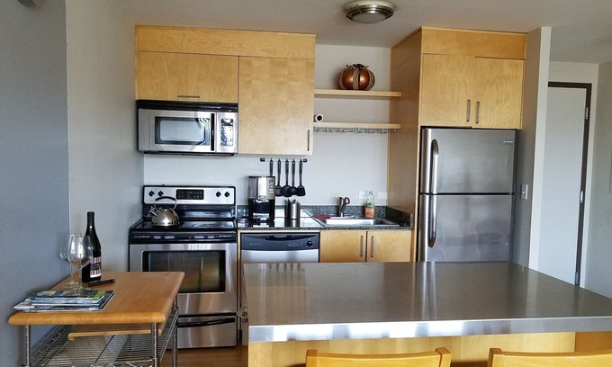 Downtown Portland Copropriété | Condo au centre-ville avec stationnement gratuit