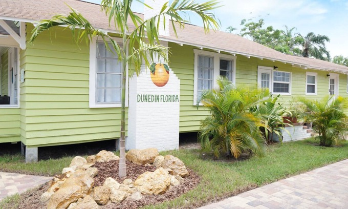 Downtown Dunedin Cottage | Downtown Dunedin Keylime Cottages 4, en plein centre-ville de Dunedin