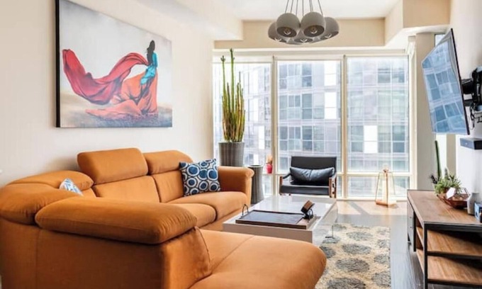 Financial District Copropriété | Downtown Gorgeous Luxury Condo 1 B+Den+2 full bath