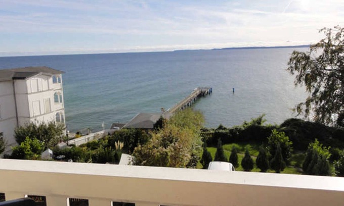 Sassnitz Hôtel | DR 08 Standard avec vue sur la mer et balcon - Hotel garni Meeresgruß ***