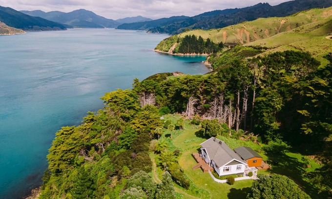 Queen Charlotte Sound Maison | Vues spectaculaires de Tory Channel et de West Head