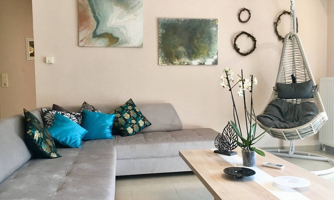 Nea Iraklitsa Appartement | Dream Home est un nouvel appartement moderne indépendant à 250 m de la plage