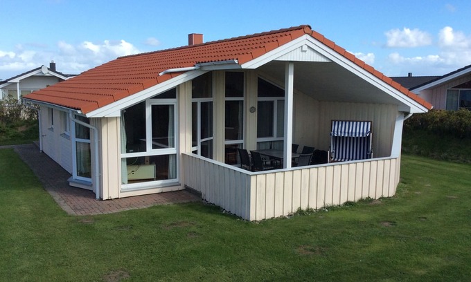 Wesselburenerkoog Maison | Maison de rêve à droite sur d. Mer du Nord à seulement 150 m de plage avec sauna, cheminée