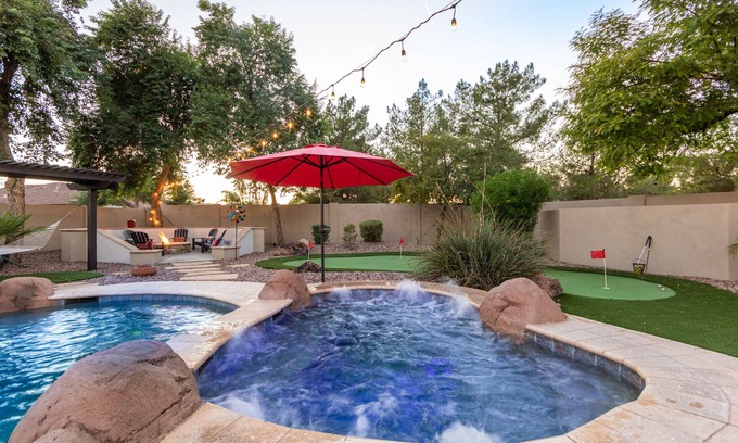Chandler Maison | Dream Vacation Heated Pool Oasis! Sleeps 10