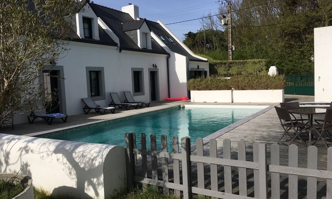 Le Palais Maison | Vacances de rêve pour familles ou amis dans propriété ***** à Belle Île en Mer