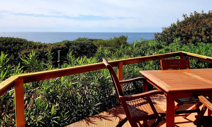 Cala Marcal Appartement | Vue de rêve, vacances reposantes avec piscine, dans l'appartement confortable * Cala Brafi "
