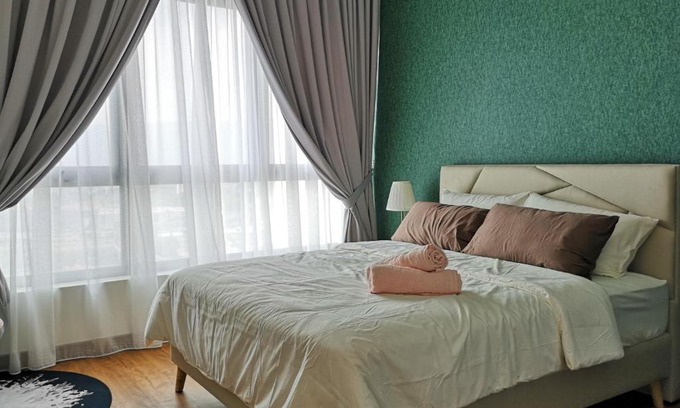 Sungai Buloh Appartement | Dsara SalleDeVie Studio w MRT Link by ADDS