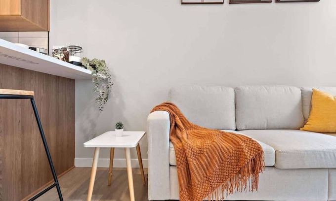 St. Anthony West Appartement | DT, UMN, Lux 2BD Gym, Rooftop, Free Street Parking