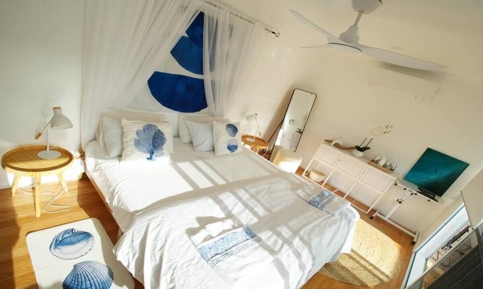 Midge Point Lit Et Petit-Déjeuner | Duende Whitsundays Studio