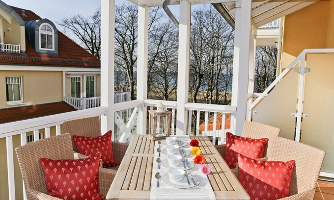 Ostseebad Kuhlungsborn Appartement | Dünenschloss - 2-24 avec W-LAN - Dünenschloss avec piscine et sauna dans la Ostseeallee & # 4