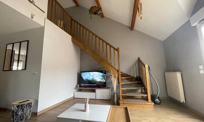 Clouange Appartement | Duplex 71 m2 balcon Amnéville, Metz, Thionville, Luxembourg