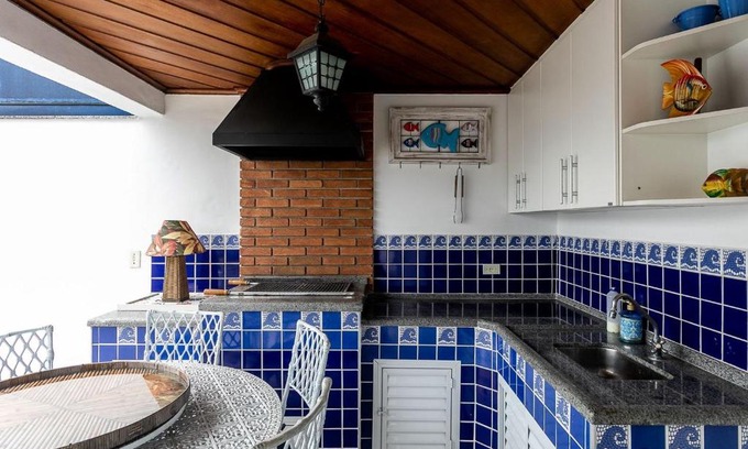Centro Appartement | Duplex com piscina e área gourmet perto da praia