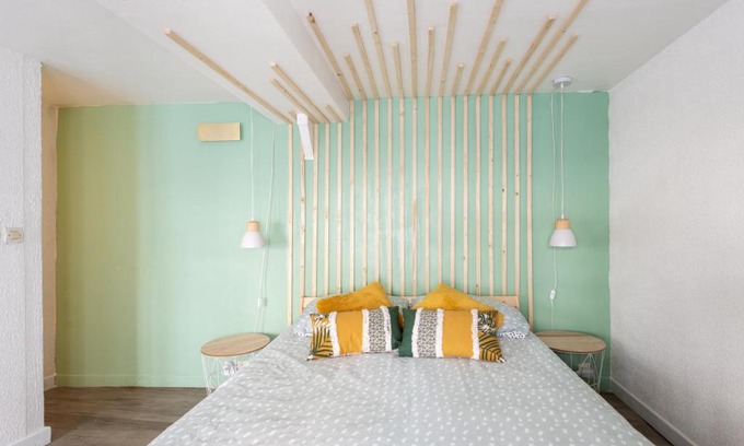 Wazemmes Appartement | Duplex d’exception : Green & Wood proche centre Lille Wifi HD
