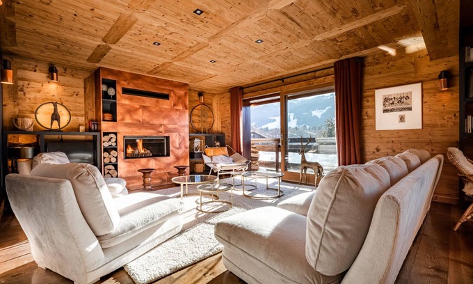 Le Planellet Appartement | Duplex Design Mont d'Arbois Megève at the foot of the slopes and the golf course