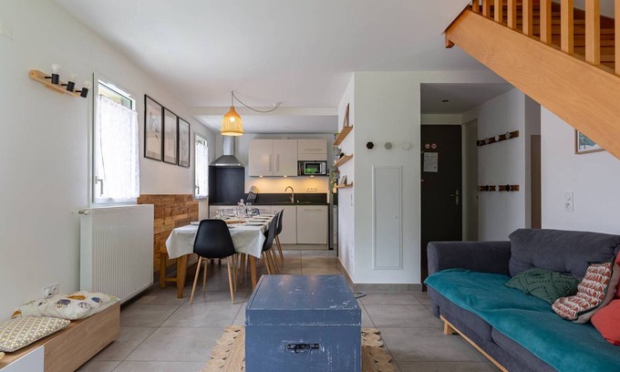 Peyragudes Appartement | Duplex for 11 people, 50m to cable car, Wi-Fi, parking