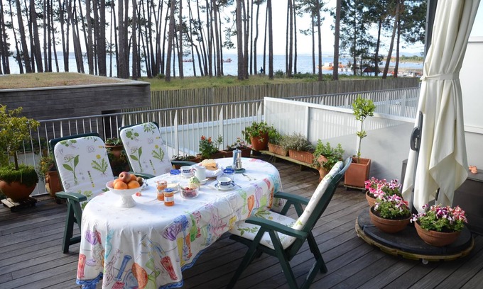 Isla de Arosa Appartement | Duplex moderne en bord de mer sur la Ría de Arousa