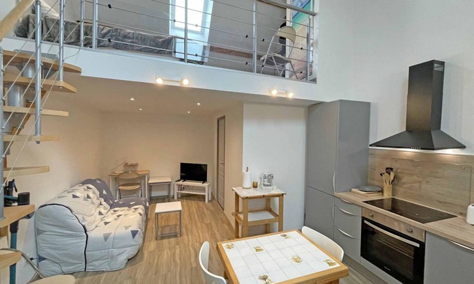 Saint-Pierre-du-Regard Appartement | Studio duplex, nature Suisse Normande, animaux admis