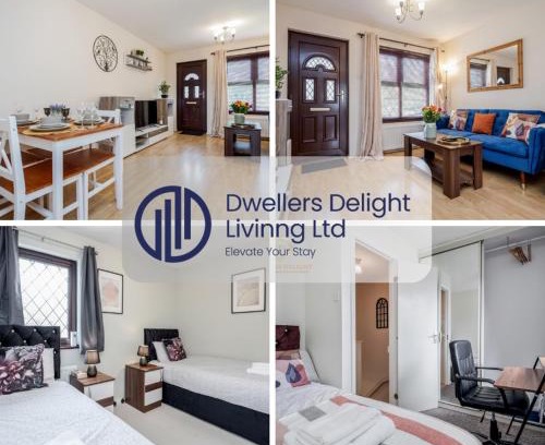 Redbridge Appartement | Dwellers Delight Living Ltd Serviced accommodation 2 Bed House, free Wifi & Parking, Prime Location London, Woodford