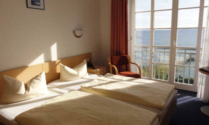 Sassnitz Hôtel | DZ 03. Standard avec vue sur la mer - Hotel garni Meeresgruß ***