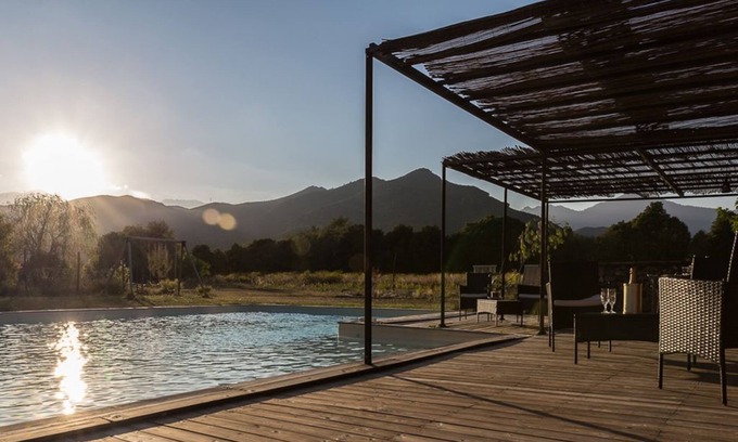 Ghisonaccia Villa | E case di u Puntale, Villa avec piscine idéale pour des vacances en famille .