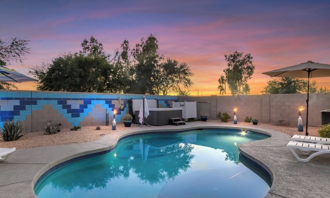 Magma Ranch Maison | East Valley Peaceful Oasis w/PRIVATE Pool that is HEATED at no extra cost
