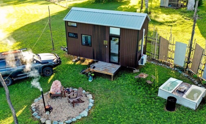 Andromache Maison | Blackiron Tiny House 1 by Tiny Away