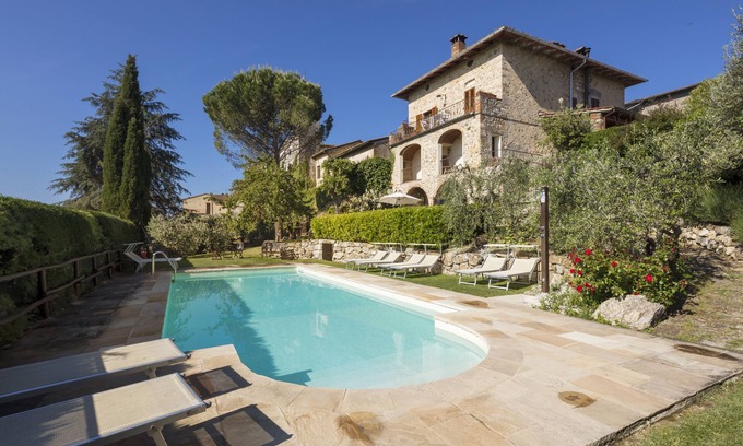 Castel San Gimignano Appartement | Edera Appartement dans un petit village toscan dans la commune de San Gimignano