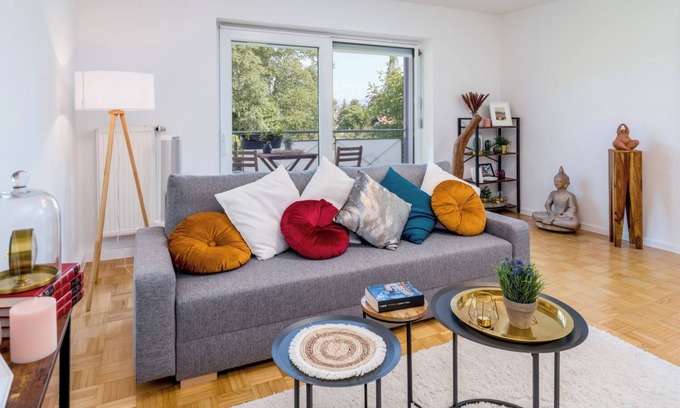 Freilassing Appartement | EG "M" Helle 70m² 2-Zimmer Wohnung nähe Salzburg