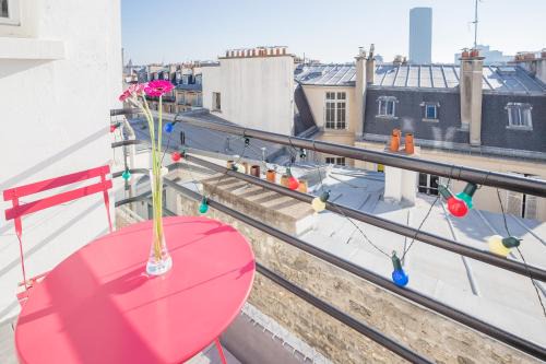 Quartier de l'Ecole-Militaire Maison | Eiffel tower view and terrace