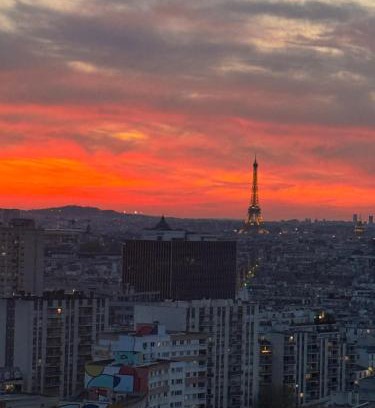 Gare Maison | Eiffel Tower View Terrace Apt