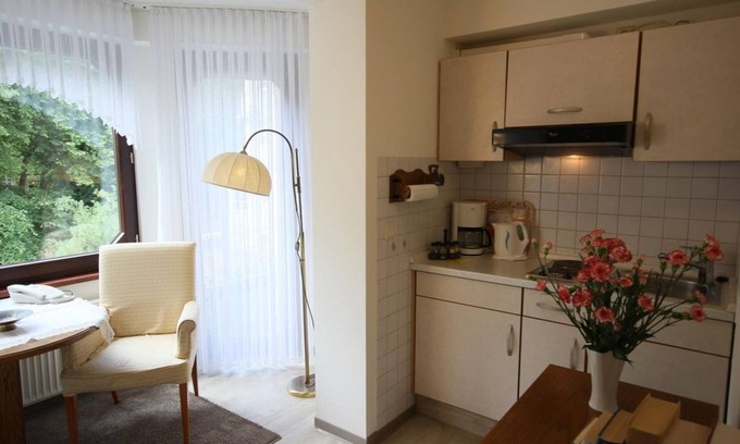 Bad Pyrmont Appartement | Einraumappartement, Dusche, WC, Kat. 1 - Ferienwohnungen Café Schneidewind Kirchstraße