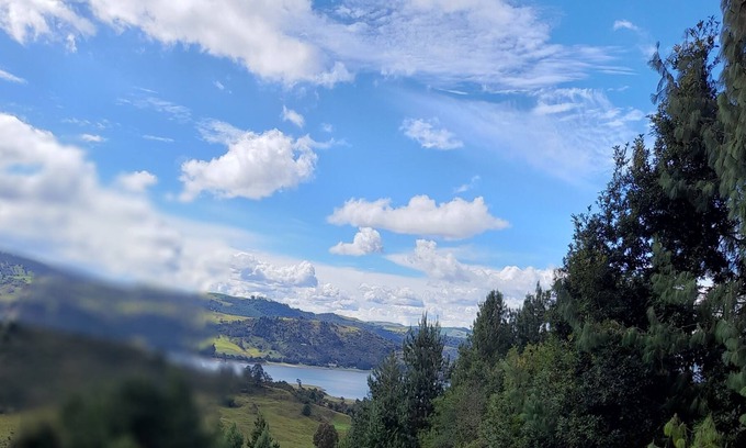 Choconta Cabine | El Refugio del Cobijo, Ideal cabin overlooking the reservoir and the mountains