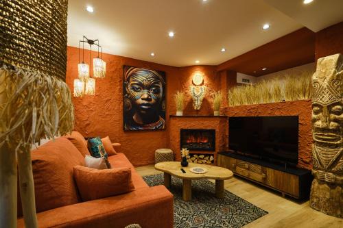 Gijon-Este Appartement | El Samburu - Apartamento boutique tribu africana - Grupo Querbes