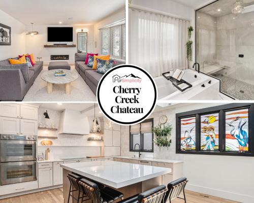 Cherry Creek Maison | Elegant 4br Near Cherry Creek W Sauna & Movie Room