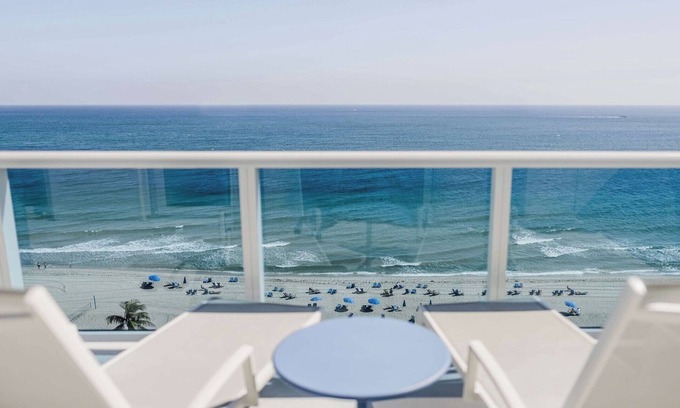 Central Beach Maison | Elegant Balcony Room Overlooking Beach Near Pier Fishing and Art Walks