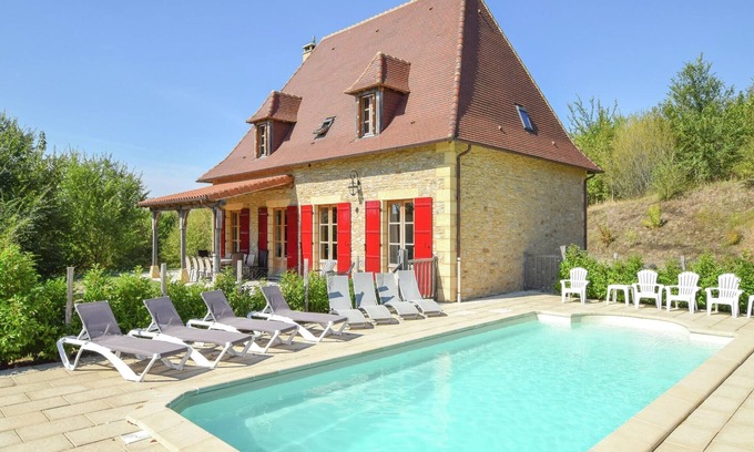 Saint-Medard-d'Excideuil Villa | Villa de luxe avec piscine, vues panoramiques